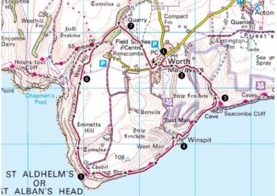 Map of NRM Ramble