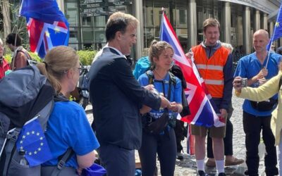 NRM Ramble arrives in Brussels 5th June