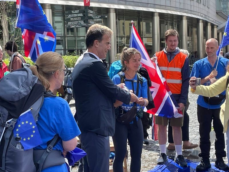 NRM Ramble arrives in Brussels 5th June