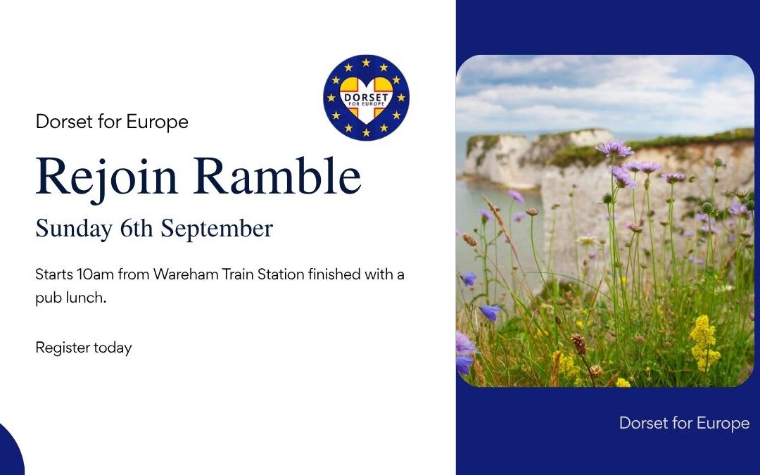Dorset for Europe walk 6th September