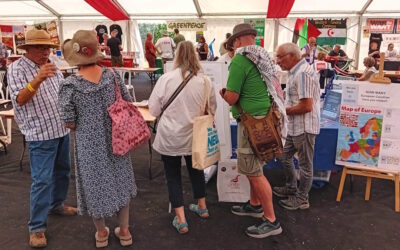 Positive feedback at Tolpuddle Martyrs Festival