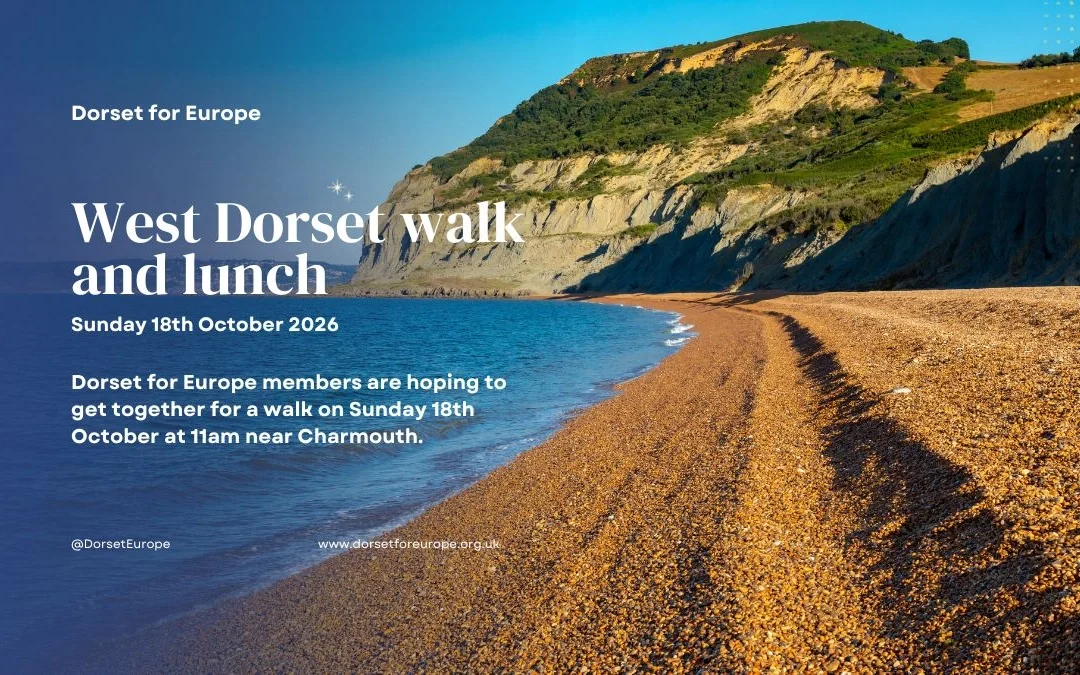 West Dorset walk and lunch, Sunday 18th October