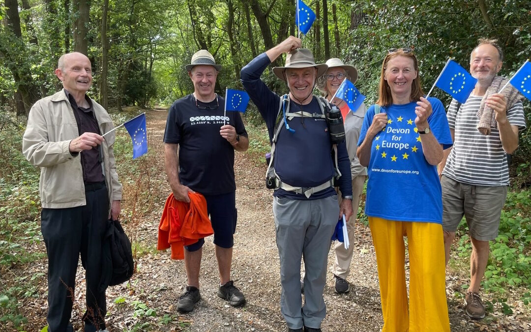 Dorset for Europe Ramble 6th Sept photos